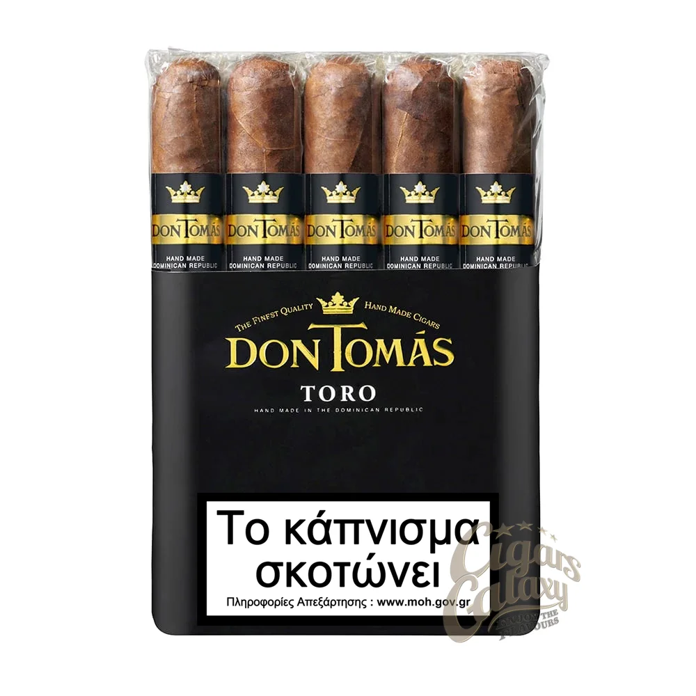 Τα πούρα Don Tomas είναι μια σειρά premium χειροποιήτων πούρων με υψηλή ποιότητα κατασκευής και απολαυστική γεύση σε εξαιρετικά οικονομική τιμή.