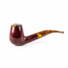 SAVINELLI - Tortuga 628 Smooth Πίπα Καπνού, καφέ, ξύλινη, κίτρινο επιστόμιο
