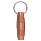 XIKAR - Bullet Cigar Punch Bronze 10mm (XI-010BZ), πουροκόφτης μεταλλικός, μπρονζέ, με κρίκο μπρελόκ