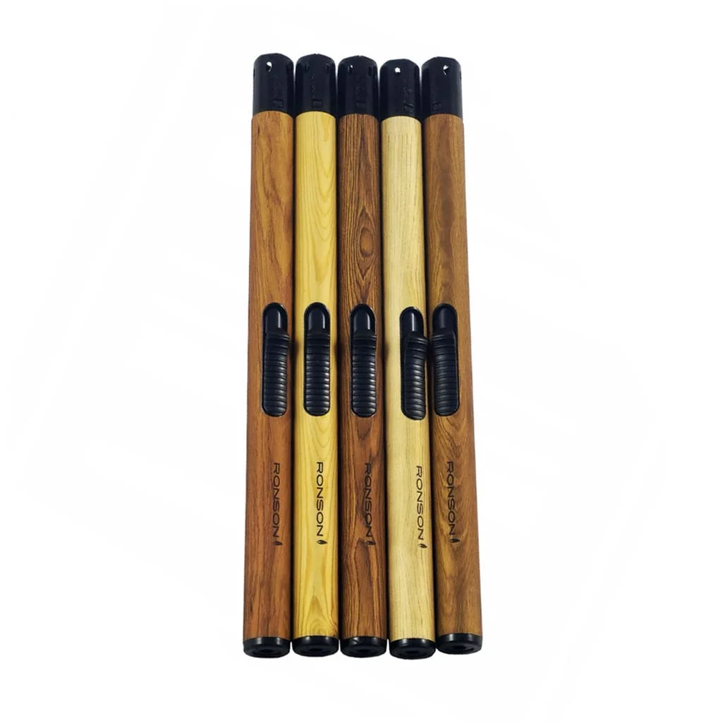 ronson_9085_1 RONSON - Wood Grain Αναπτήρας Barbeque - Κεριών (9058), μακρύς