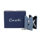 CASETI - Πουροκόπτης Punch & Βάση Πούρου Σιέλ (287024), μεταλλικός, με μπλε κουτί
