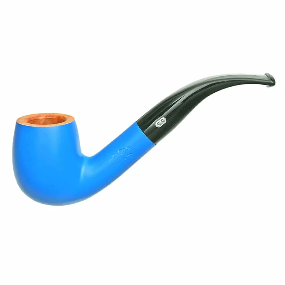 chacom_laquee_blue_1 CHACOM - Laquee Bleue 42 Πίπα Καπνού, ξύλινη, μπλε
