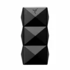 COLIBRI - Quasar II Αναπτήρας Διπλός Jet Μαύρος Με Punch (LI750T1), αντιανεμικός