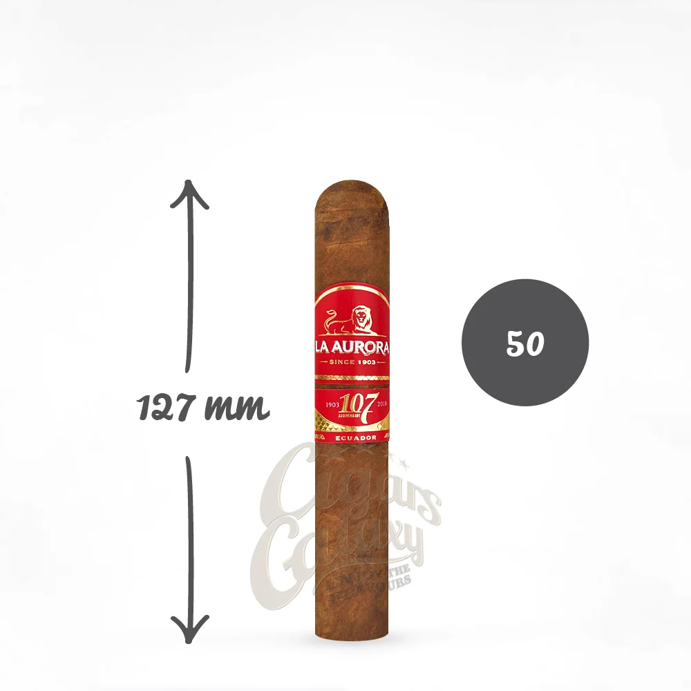 LA AURORA - Escogidos Gran Toro H La Aurora, με τη σειρά Escogidos έχει στόχο να ικανοποιήσει τους καπνιστές που αναζητούν μια γευστική εμπειρία παρόμοια με αυτήν της Κούβας.