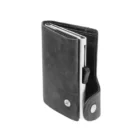 C-SECURE - Δερμάτινο Πορτοφόλι Blackwood με Προστασία RFID (WCH001-2007), μαύρο