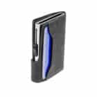 C-SECURE - Δερμάτινο Πορτοφόλι Blackwood με Προστασία RFID (WCH001-2007), μαύρο