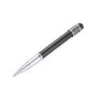 TROIKA - Drehmoment Karo Στυλό με Rotating Wheel (PEN67/CB), μαύρο-ασημί