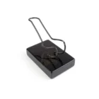 SAVINELLI - Ξύλινο Stand με Μεταλλική Βάση Πίπας (1037/1), μαύρο