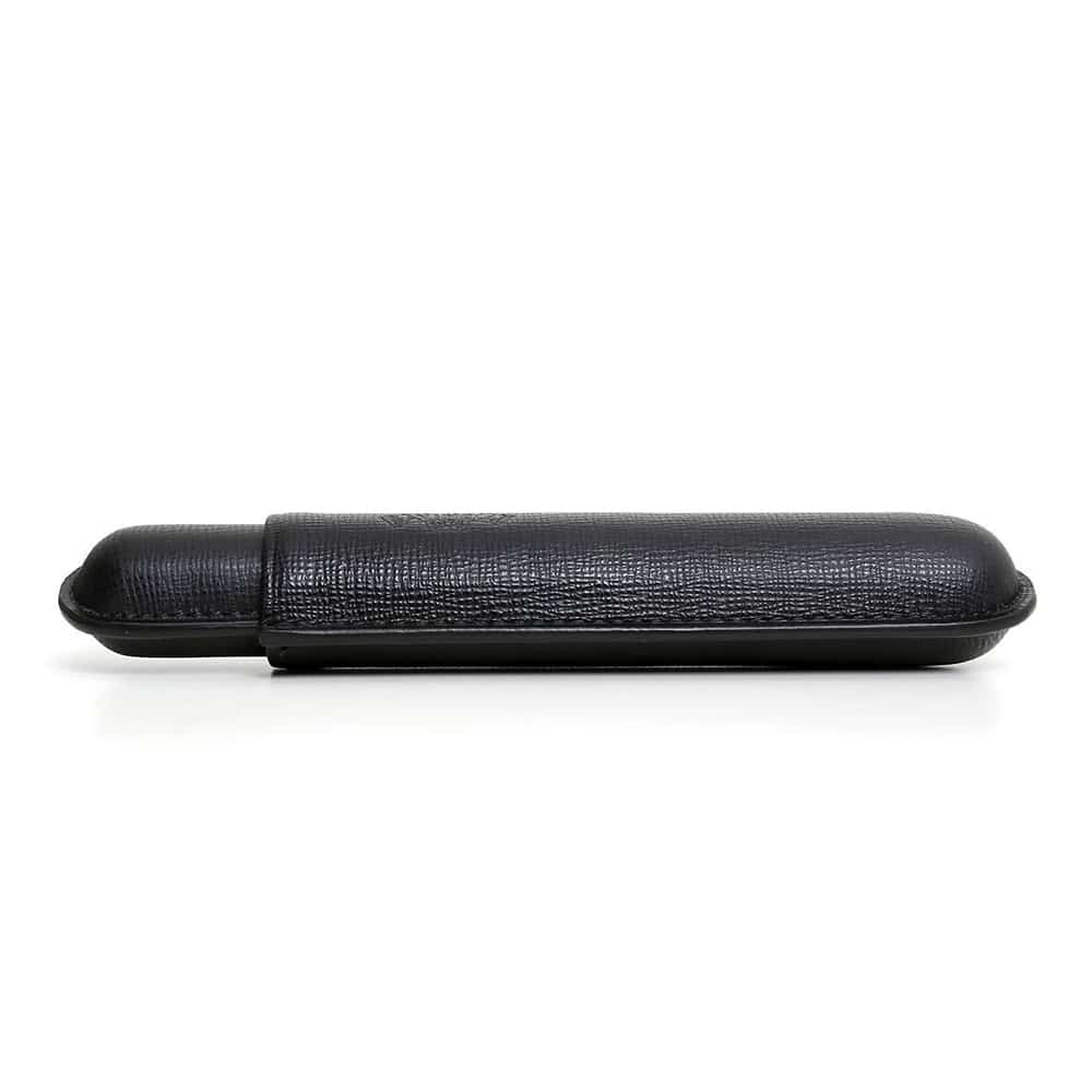 SAVINELLI - Μαύρη Δερμάτινη Πουροθήκη Για 1 Πούρο (Τ565)