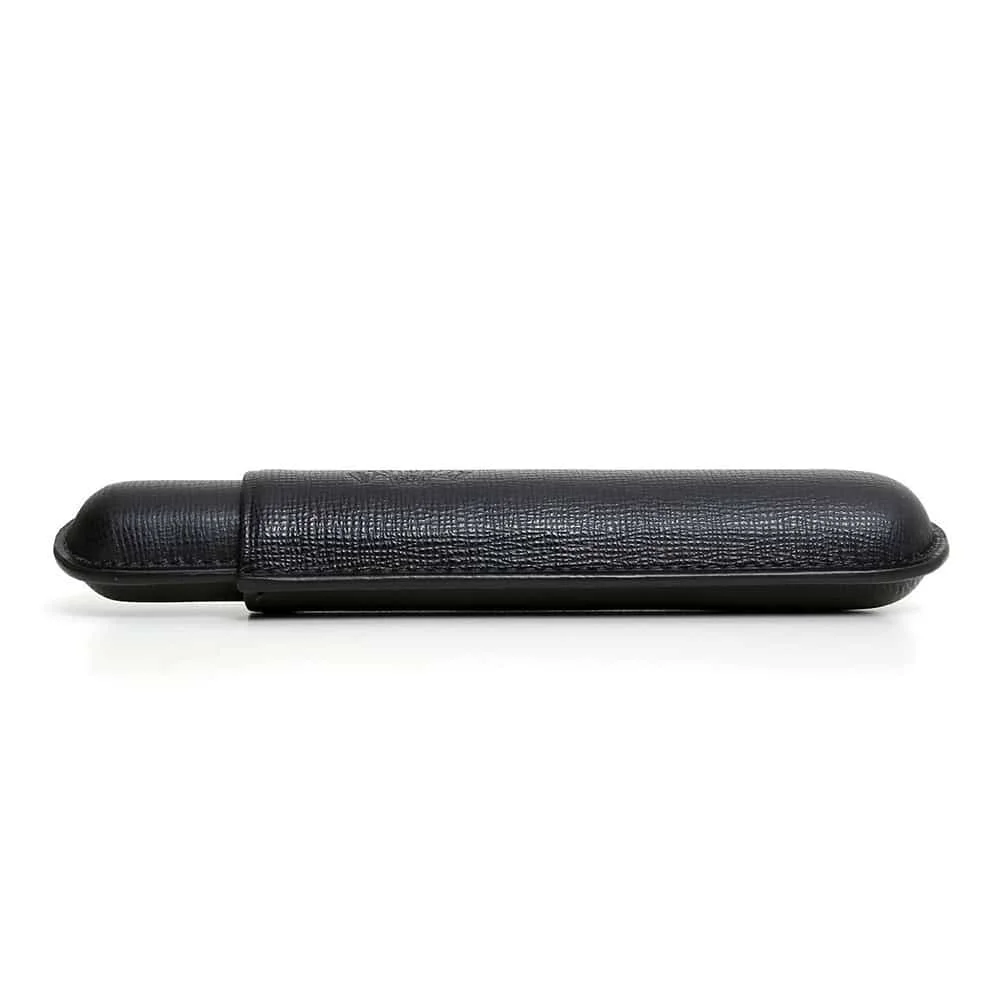 SAVINELLI - Μαύρη Δερμάτινη Πουροθήκη Για 1 Πούρο (Τ565)