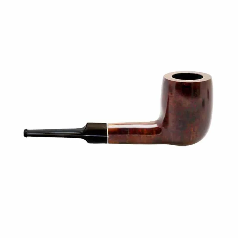 ANGELO - Καφέ Λεία Billiard Πίπα Καπνού (309991), ξύλινη