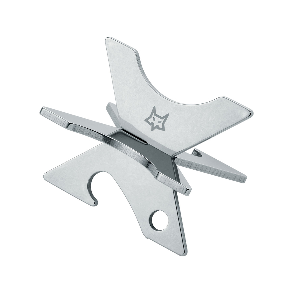 fox knives senta 1 FOX KNIVES - Senta ασημί μεταλλική βάση πούρου (745)