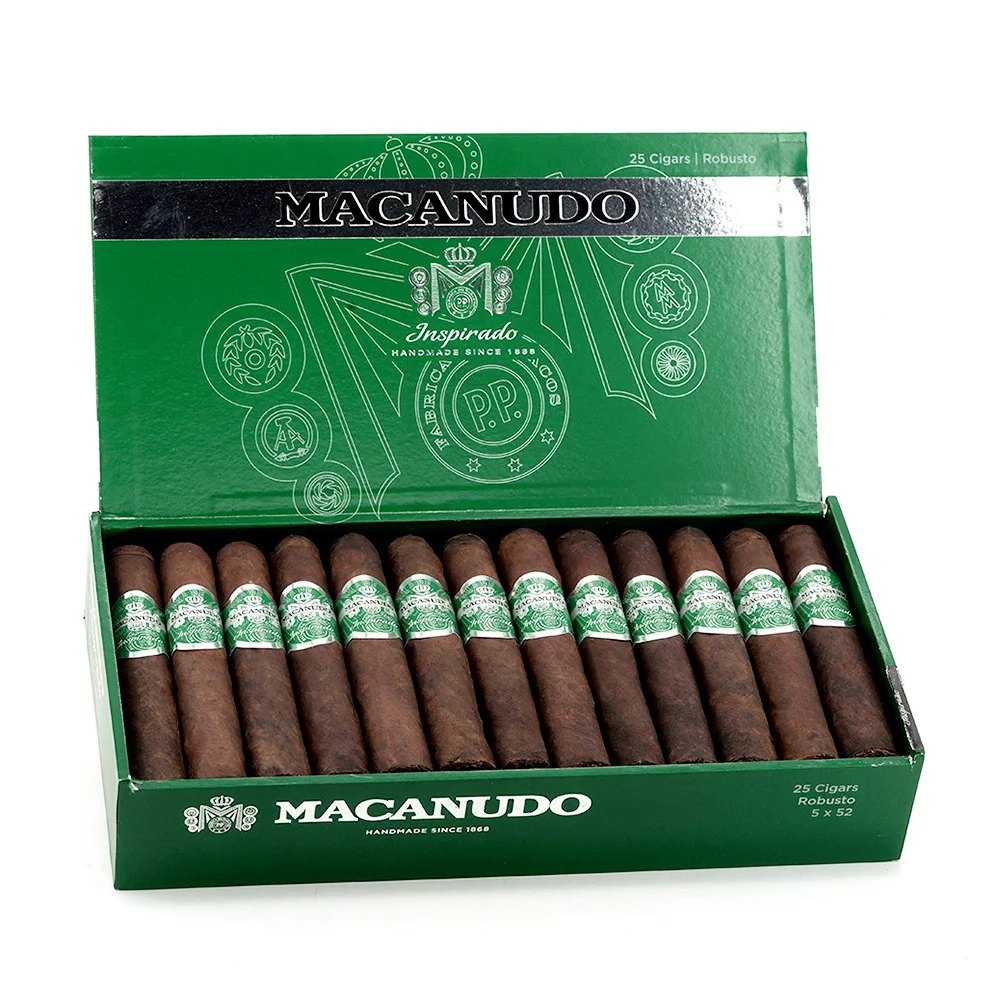 MACANUDO - Inspirado Green Robusto πούρο, ανοιχτό κουτί