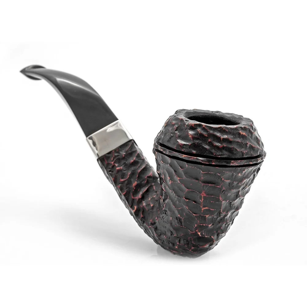 PETERSON - Sherlock Holmes Rusticated Hansom P-Lip Πίπα Καπνού, ξύλινη