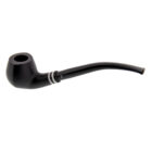 STANWELL- Black & White Mat model 407 Πίπα Καπνού, ξύλινη, μαύρη