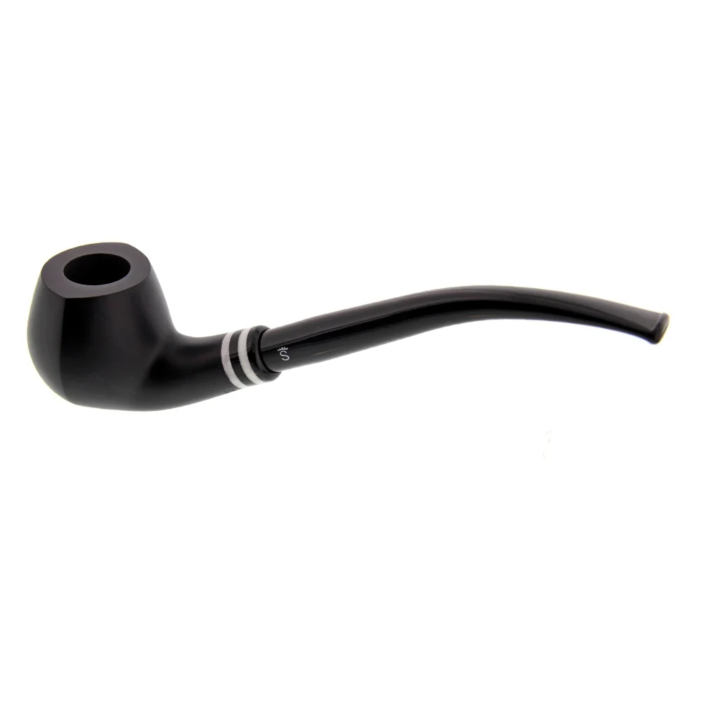 STANWELL- Black & White Mat model 407 Πίπα Καπνού, ξύλινη, μαύρη