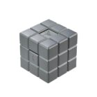 COLIBRI - Heritage Cube Επιτραπέζιος 2 in 1 Αναπτήρας Gunmetal (LI125T3)