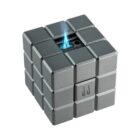 COLIBRI - Heritage Cube Επιτραπέζιος 2 in 1 Αναπτήρας Gunmetal (LI125T3)