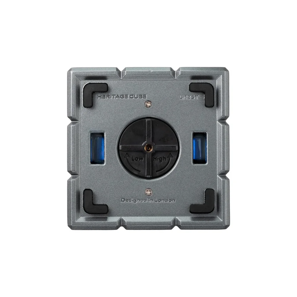 COLIBRI - Heritage Cube Επιτραπέζιος 2 in 1 Αναπτήρας Gunmetal (LI125T3)