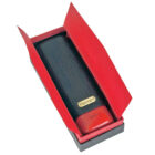 HABANOS - Partagas Κόκκινη - Μαύρη Δερμάτινη Πουροθήκη για 2 Πούρα (IB060)
