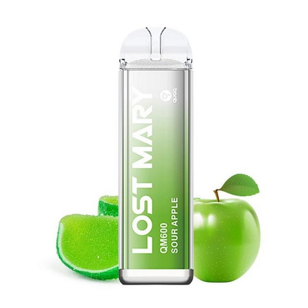LOST MARY - QM600 Sour Apple (2ml) LOST MARY - QM600 Sour Apple (2ml)