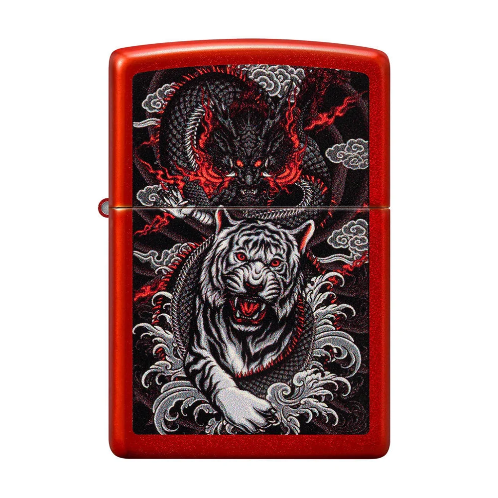 zippo dragon tiger design 1 ZIPPO - Dragon Tiger Design (48933)