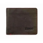 ZIPPO - Ανδρικό Δερμάτινο Πορτοφόλι Σκούρο Καφέ (2005116)