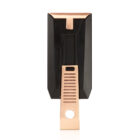 COLIBRI - Αναπτήρας Slide Double Jet Punch Μαύρος-Bronze (LI850T13)