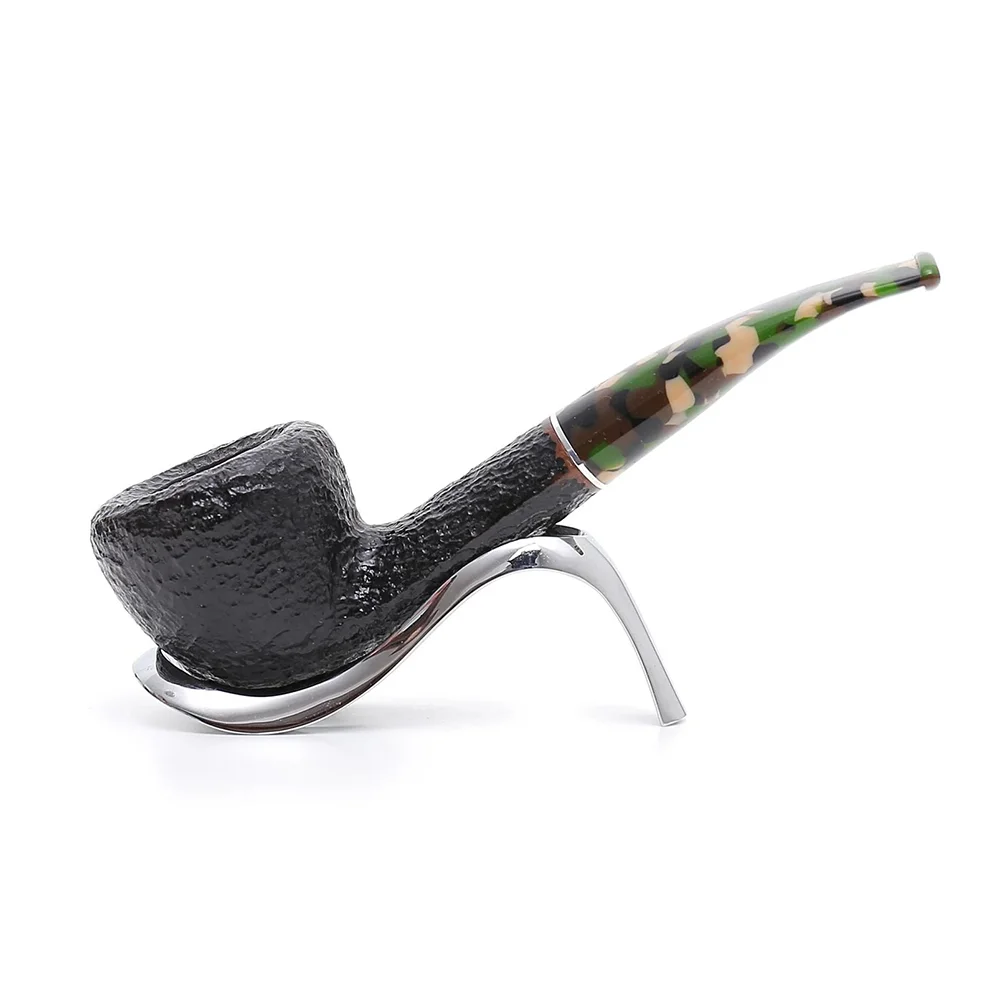 savinelli camouflage 316 rustic black 1 SAVINELLI - Camouflage 316 Μαύρη Rustic Πίπα Καπνού