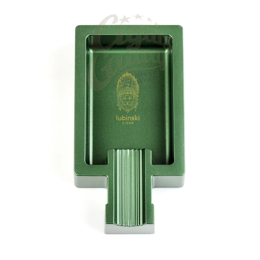 PC162439 Κάτοψη του LUBINSKI - Μεταλλικό Σταχτοδοχείο Green για 1 πούρο