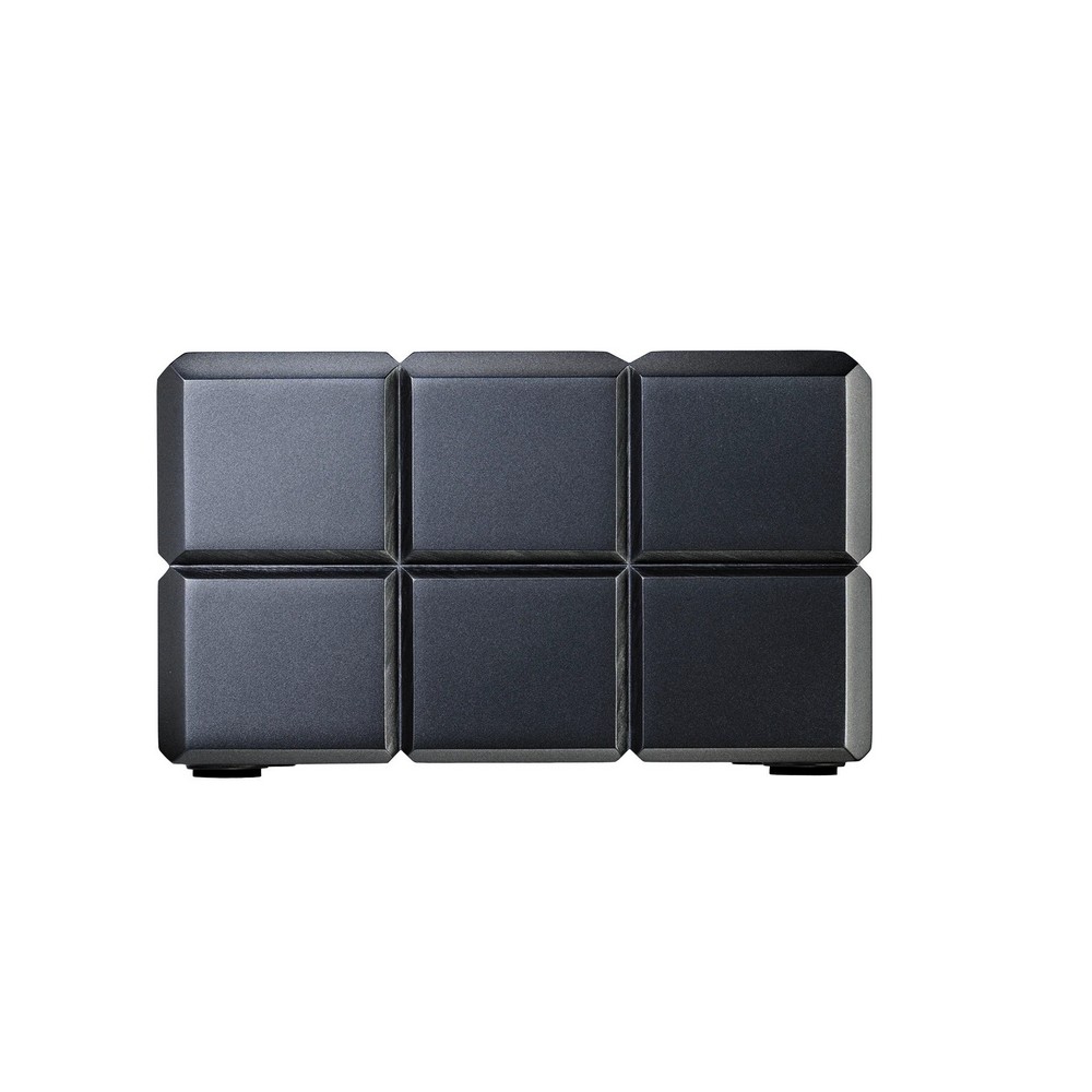 Πλαϊνή λήψη του COLIBRI - Heritage Cube Black Σταχτοδοχείο