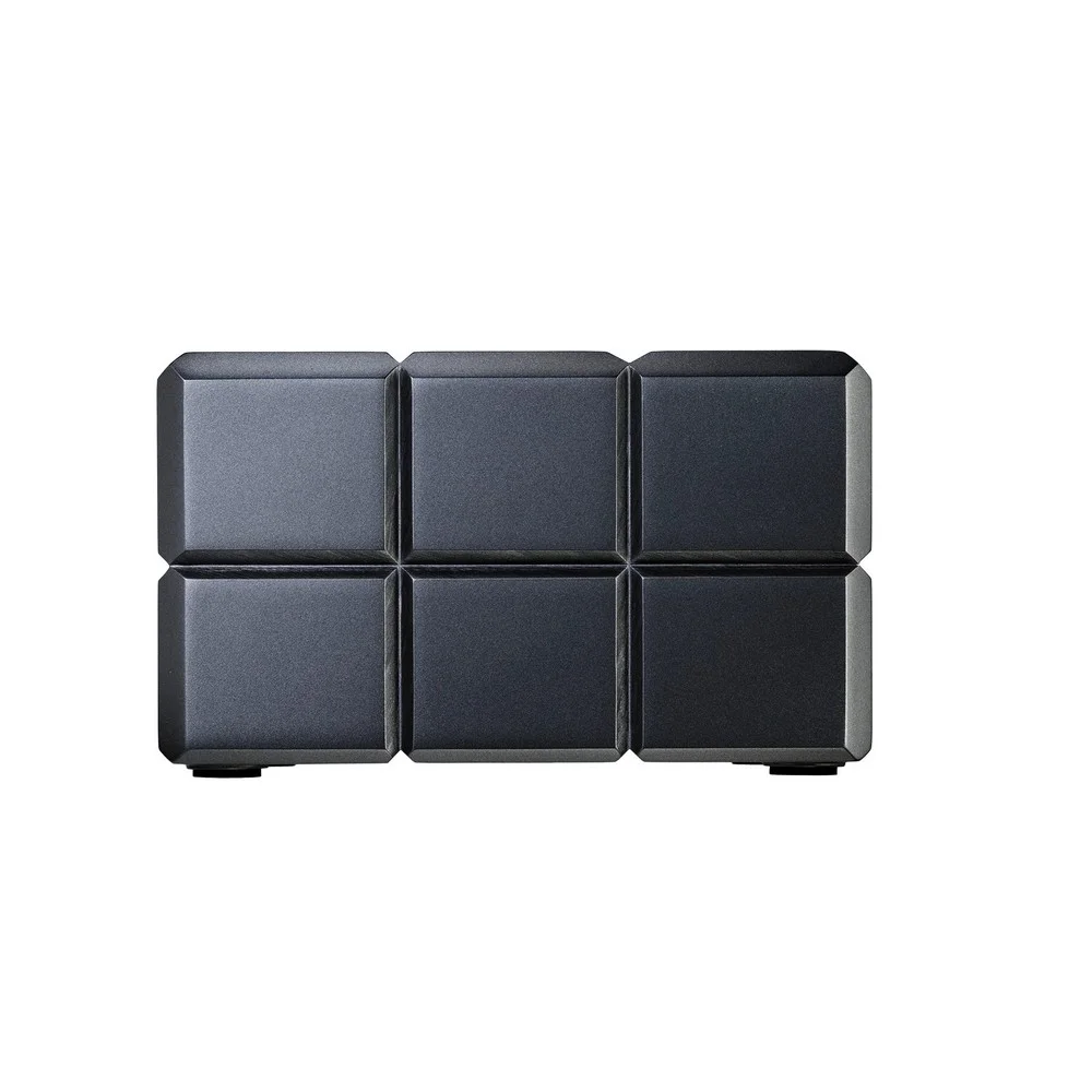 Πλαϊνή λήψη του COLIBRI - Heritage Cube Black Σταχτοδοχείο