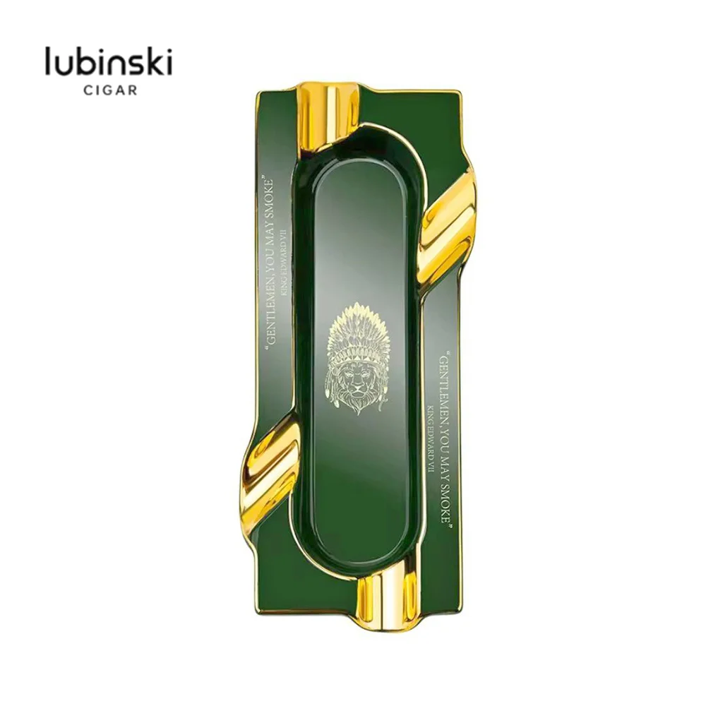 lubinski_20034_gn_1 Κάτοψη LUBINSKI - Κεραμικό Σταχτοδοχείο για 4 Πούρα
