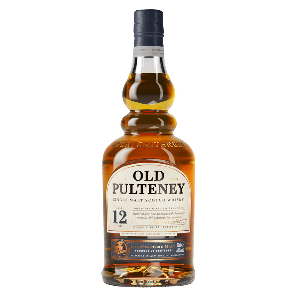 old_pulteney_12_1 OLD PULTENEY - 12 Years Single Malt Scotch Whisky 40% 700ml