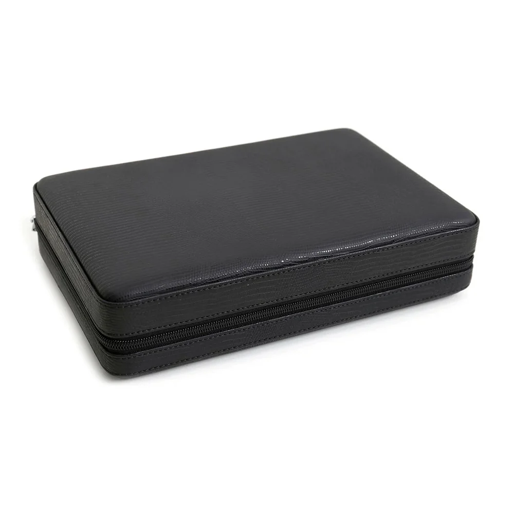 savinelli_t568_1 SAVINELLI - Υγραντήρας Ταξιδίου 10 Πούρων Μαύρος