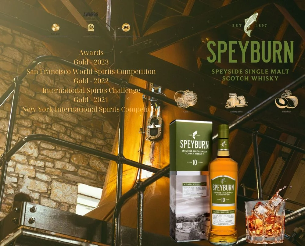 SPEYBURN - 10 Years Single Malt Scotch Whisky 40% 700ml διαφημιστικό εξώφυλλο
