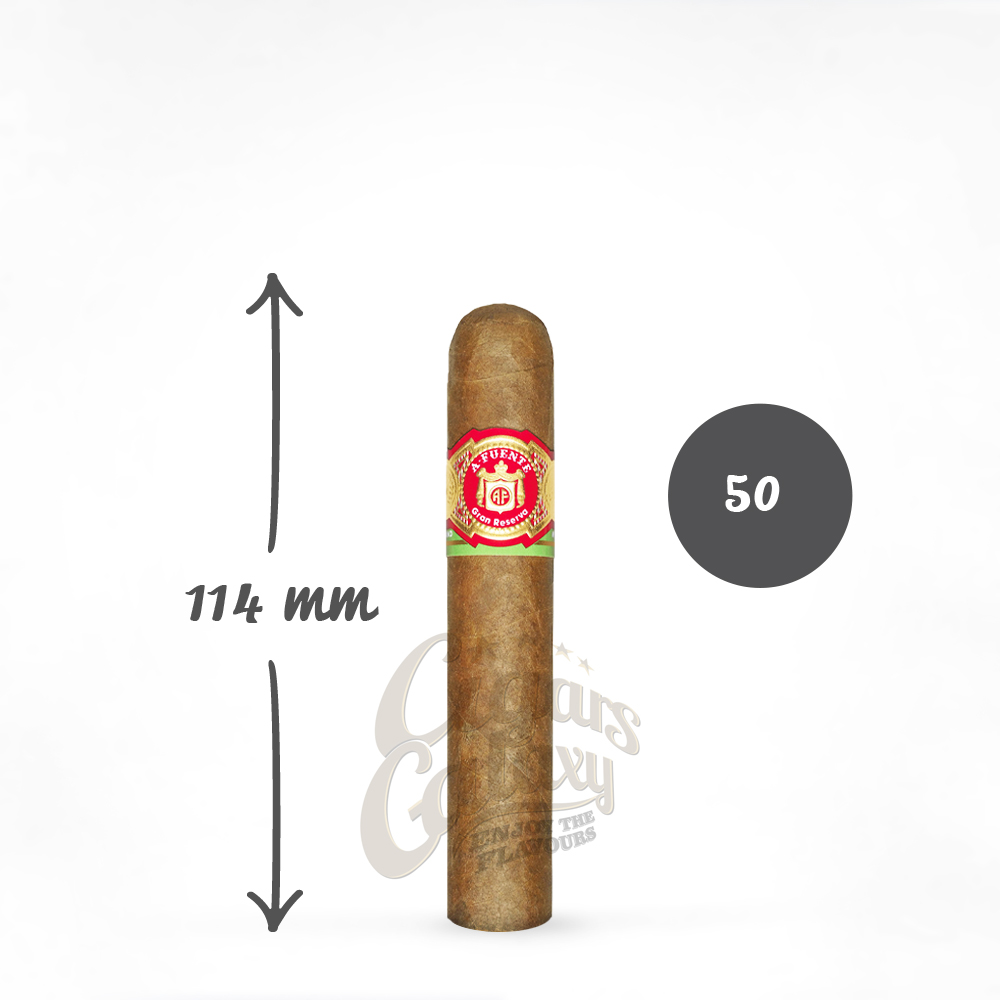 ARTURO FUENTE - Gran Reserva Rothchild Natural Το Arturo Fuente Gran Reserva Natural είναι ένα must-try για κάθε καπνιστή. Έχει αγαπηθεί από πολλούς και δείχνει ότι θα συνεχίσει για πολύ ακόμα.