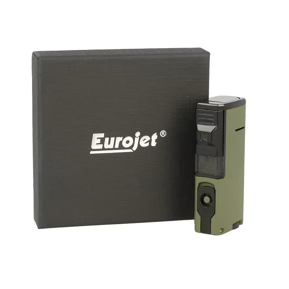 EUROJET - Triple Jet Αναπτήρας με Punch με την συσκευασία του