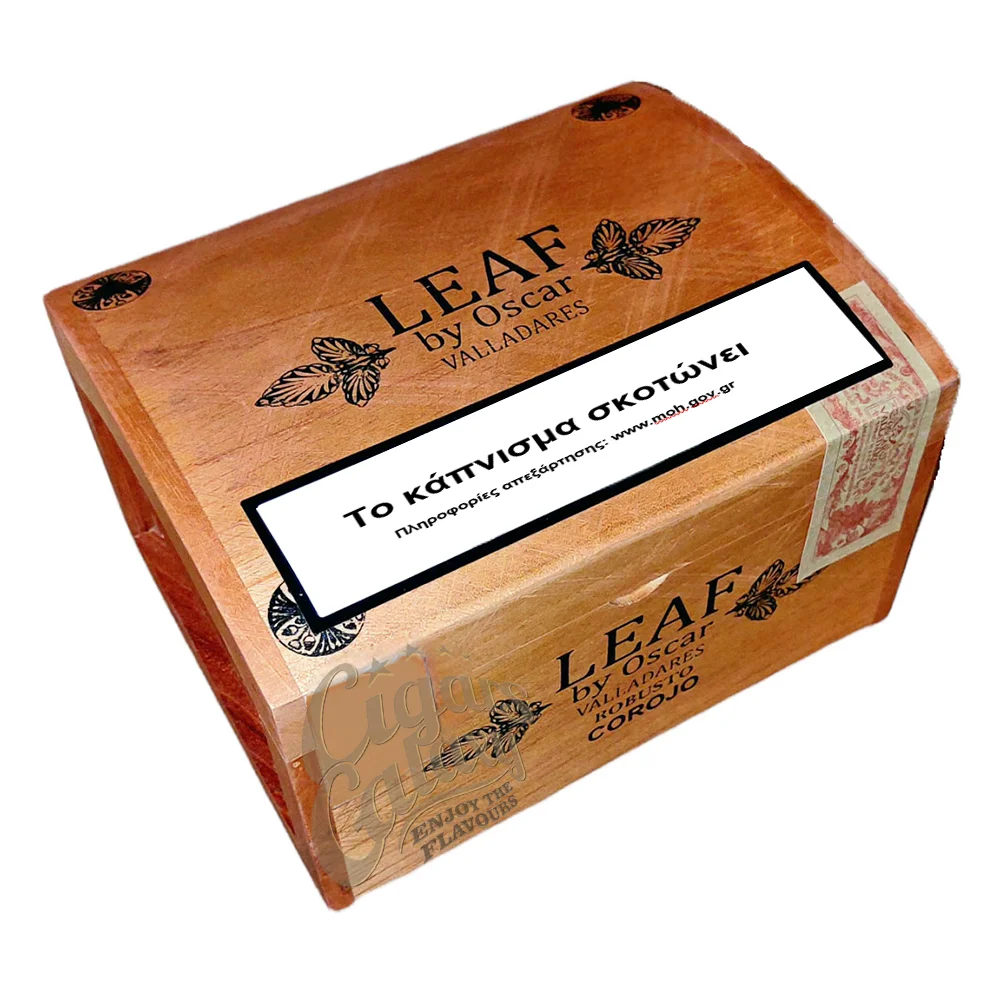 Κλειστό κουτί OSCAR VALLADARES - Leaf by Oscar Valladares Corojo Robusto