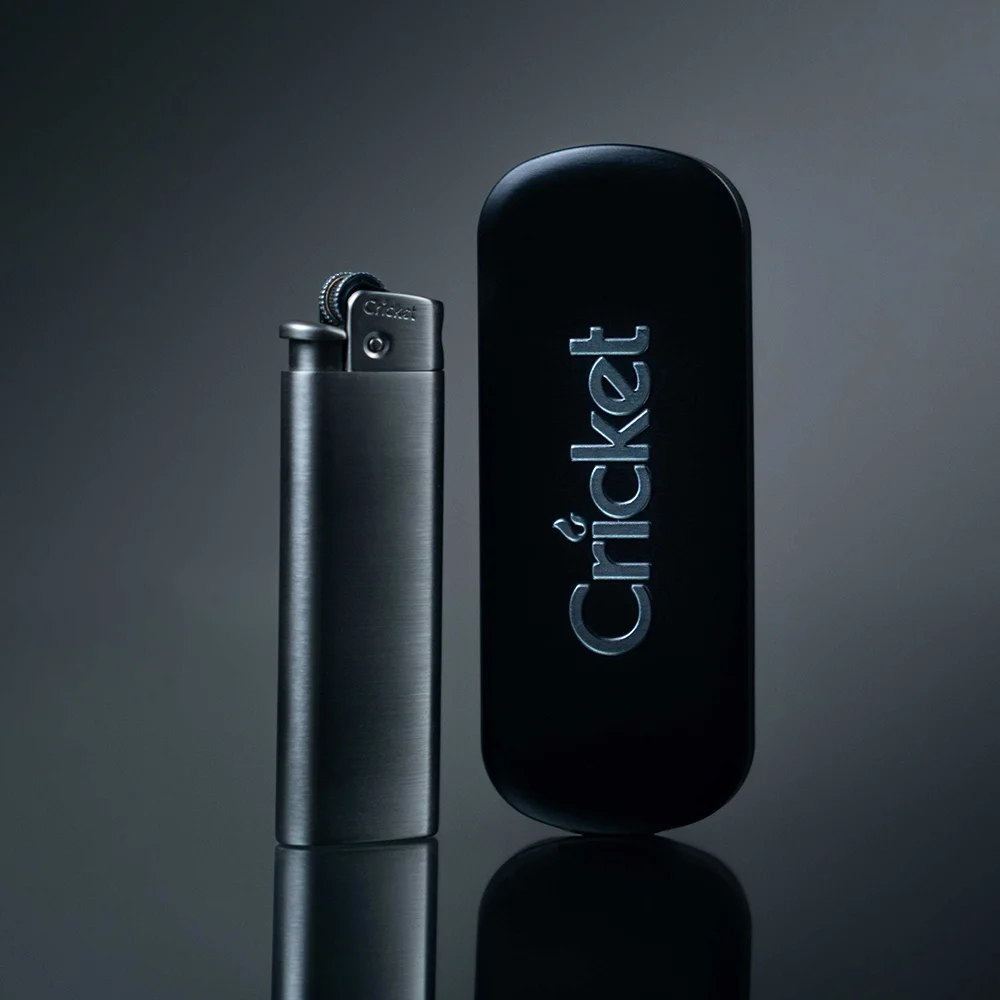 CRICKET - Flint Deluxe Single Jet Αναπτήρας με την συσκευασία του
