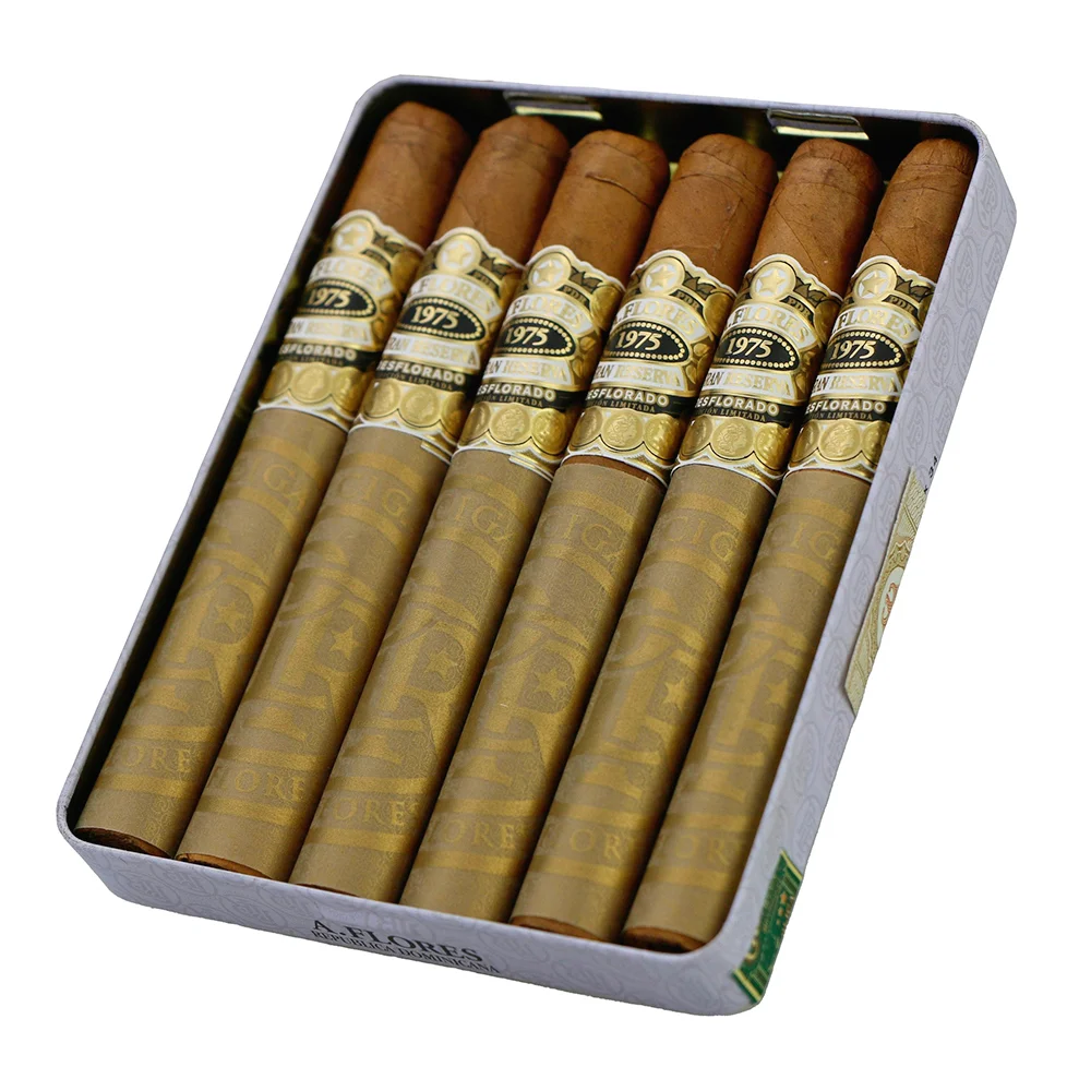 ανοιχτή συσκευασία  PDR - A. Flores 1975 Gran Reserva Desflorado Puritos 6's