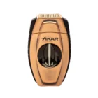 XIKAR - Flip Dual SV-Cut Πουροκόπτης Μπρονζέ (XI-160BZ) κλειστός