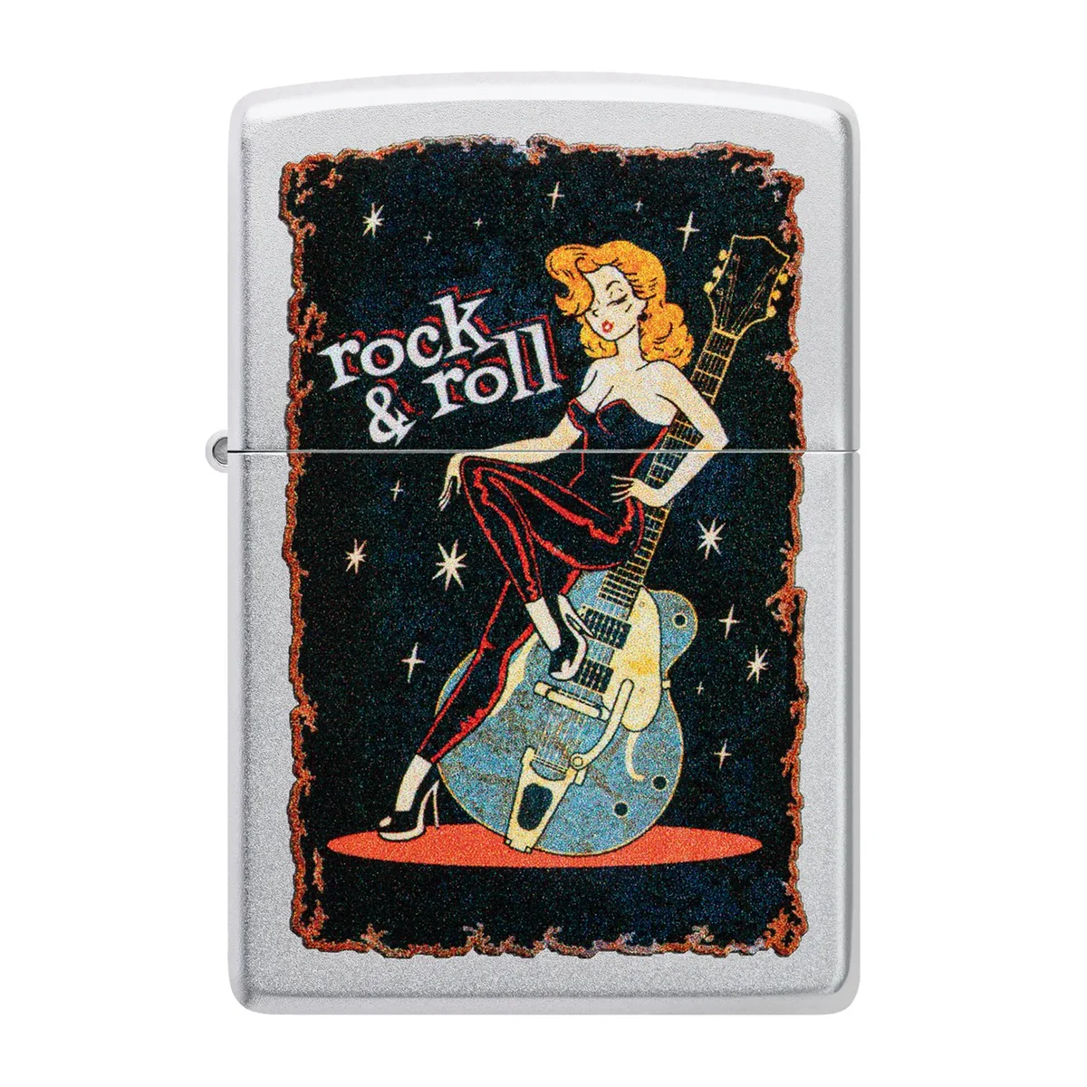 zippo_cool_chick_1 ZIPPO - Cool Chick Design Αναπτήρας μπροστινή όψη