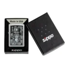ZIPPO - Steampunk Design Αναπτήρας στην συσκευασία του