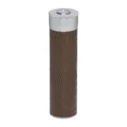 Humidor / Υγραντήρας Πούρων ταξιδιού αλουμινίου, κυλινδρικός σε ασημί χρώμα και επικάλυψη δερματίνης σε όμορφο croco σχέδιο.