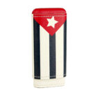 Η πουροθήκη Adorini Cuban Flag είναι ένα αξεσουάρ με ξεχωριστό χαρακτήρα. Κατασκευασμένη από 100% γνήσιο δέρμα υψηλής ποιότητας.
