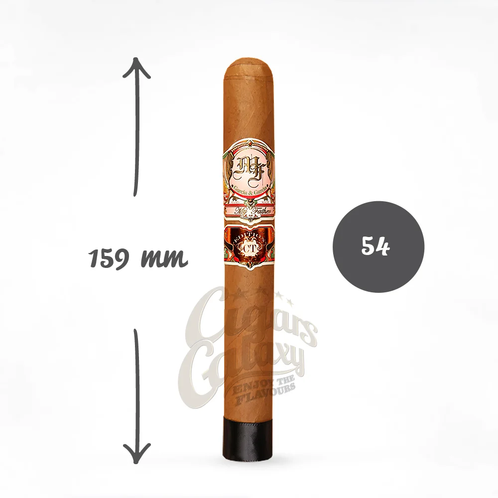 MY FATHER CIGARS - The Judge Toro Αυτό το πούρο εκφράζει μια ισορροπημένη αρωματική πολυπλοκότητα υψηλού επιπέδου. Η έντασή του είναι μέτρια προς δυνατή.
