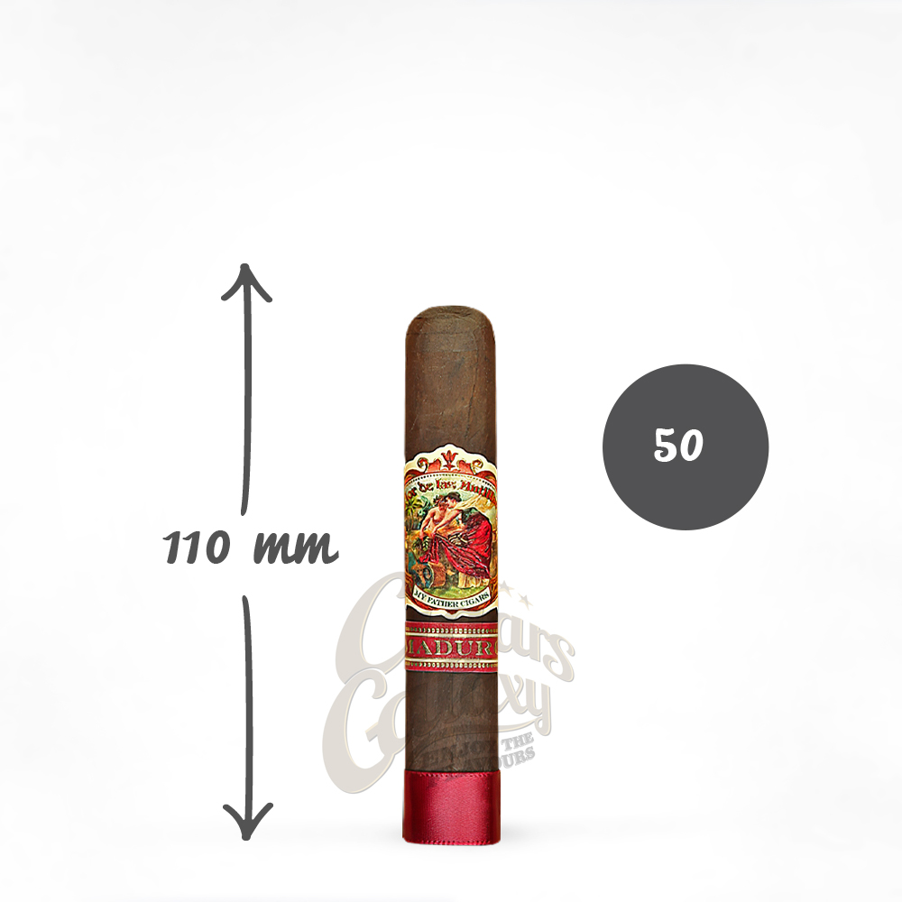 MY FATHER CIGARS - The Judge Toro Αυτό το πούρο εκφράζει μια ισορροπημένη αρωματική πολυπλοκότητα υψηλού επιπέδου. Η έντασή του είναι μέτρια προς δυνατή.