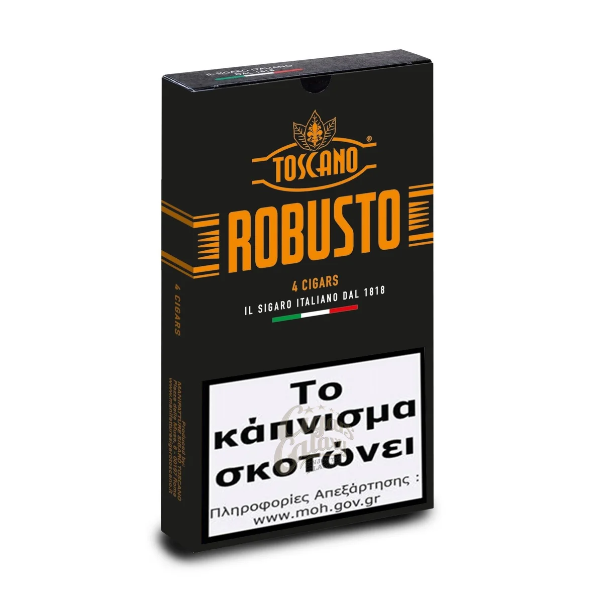 Η διαδικασία φυσικής ξήρανσης και 12μηνης ωρίμανσης χαρίζει στο πούρο χαρακτηριστικά αρώματα ξύλου, γης και μαύρου πιπεριού, με νότες καφέ και δέρματος.