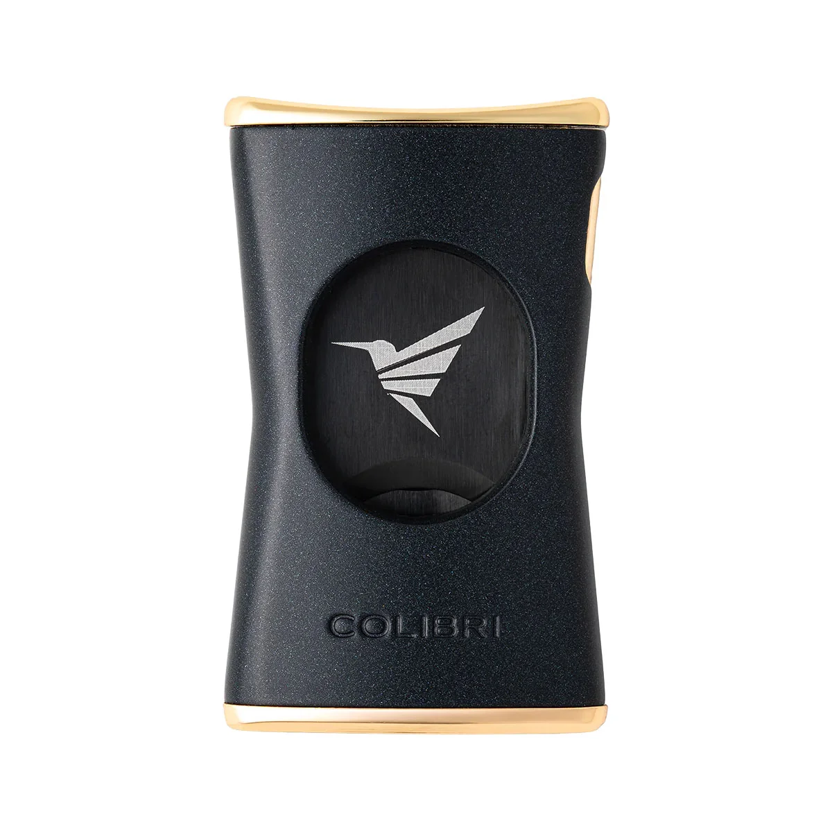 COLIBRI - Πουροκόφτης S-CUT Slim (CU225T3) Πουροκόπτης γκιλοτίνα με διπλή λεπίδα. Το S-Cut σε νέο slim look και Μαύρο-Χρυσό δίνει μια ακριβή τομή κόβοντας μέχρι και πούρο 56 ring.